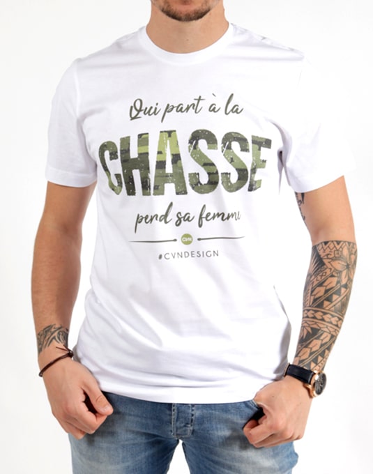 tee shirt de chasse